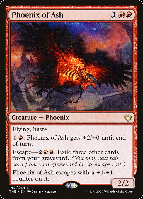 Phoenix of Ash (Theros Beyond Death #148)