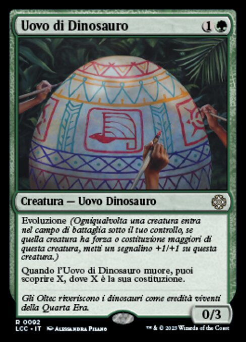Dinosaur Egg (The Lost Caverns of Ixalan Commander #92)