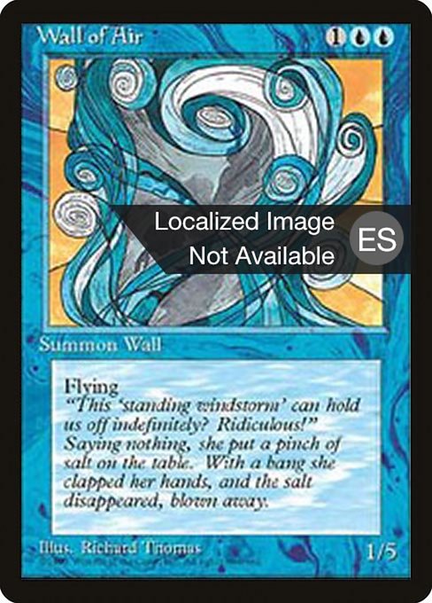 Wall of Air (Fourth Edition Foreign Black Border #113)
