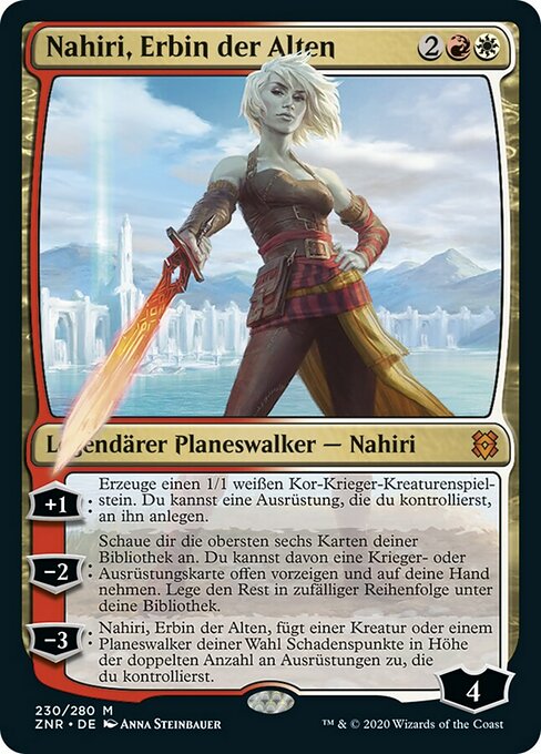 Nahiri, Heir of the Ancients (Zendikar Rising #230)
