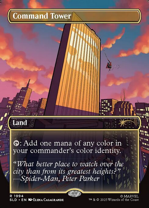Command Tower magic the gathering card art