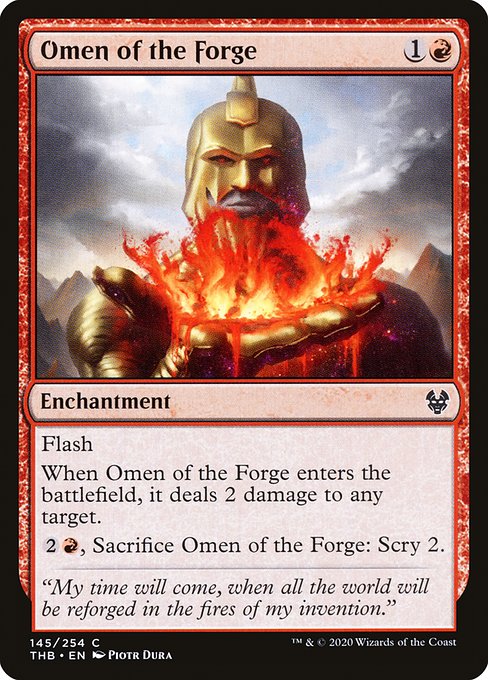 Augure des forges|Omen of the Forge