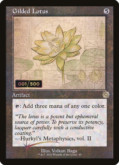Gilded Lotus (The Brothers' War Retro Artifacts #80z)