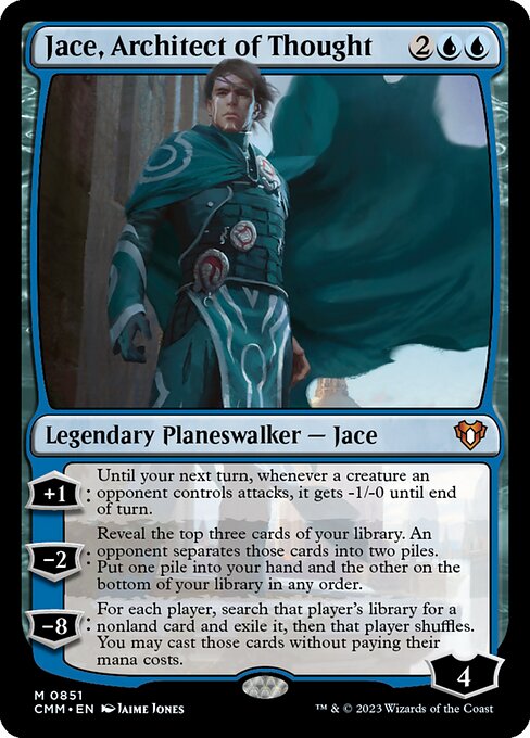 Jace, Architect of Thought (Commander Masters #851)