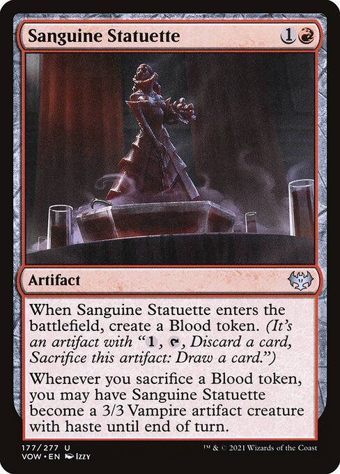 Sanguine Statuette