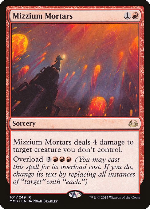 Mizzium Mortars (Modern Masters 2017 #101)