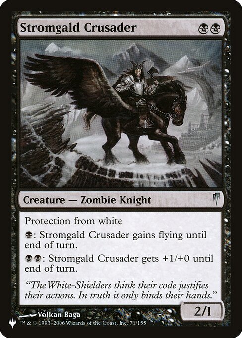 Stromgald Crusader (The List #CSP-71)