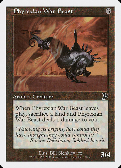 Bête de guerre phyrexiane|Phyrexian War Beast
