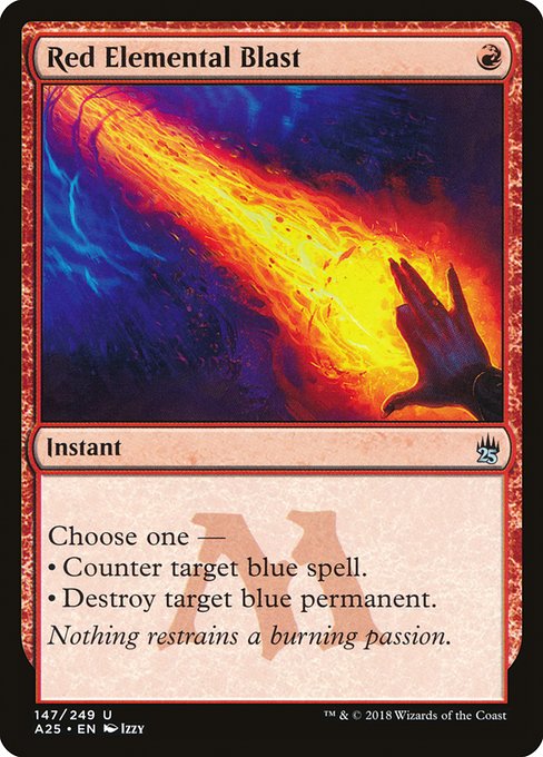 Red Elemental Blast (a25) 147