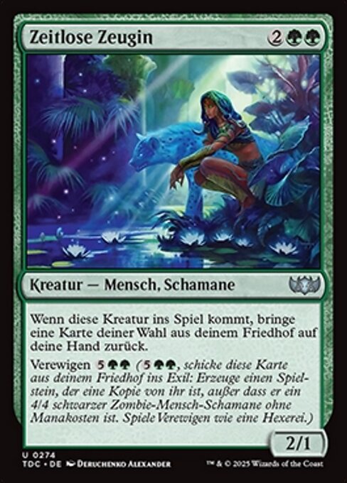 Zeitlose Zeugin