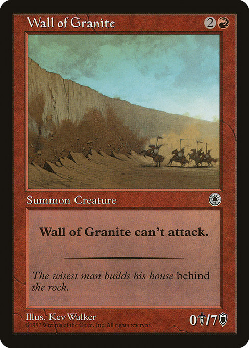 Wall of Granite (Portal #155)
