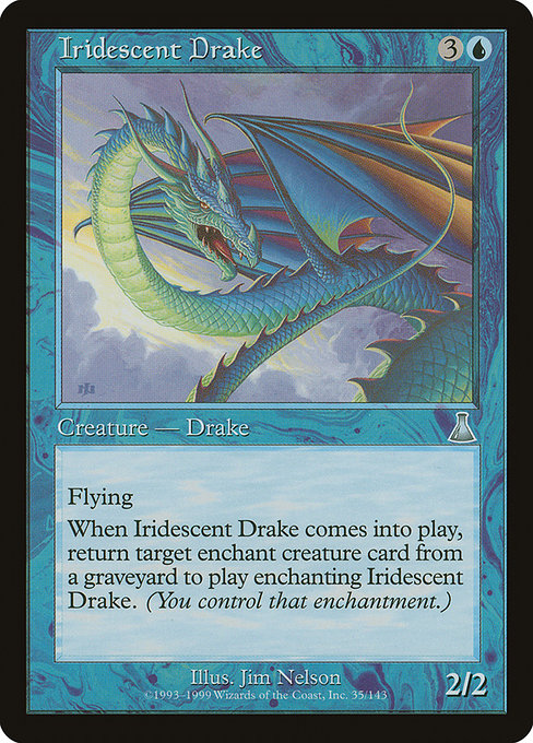 Iridescent Drake card image