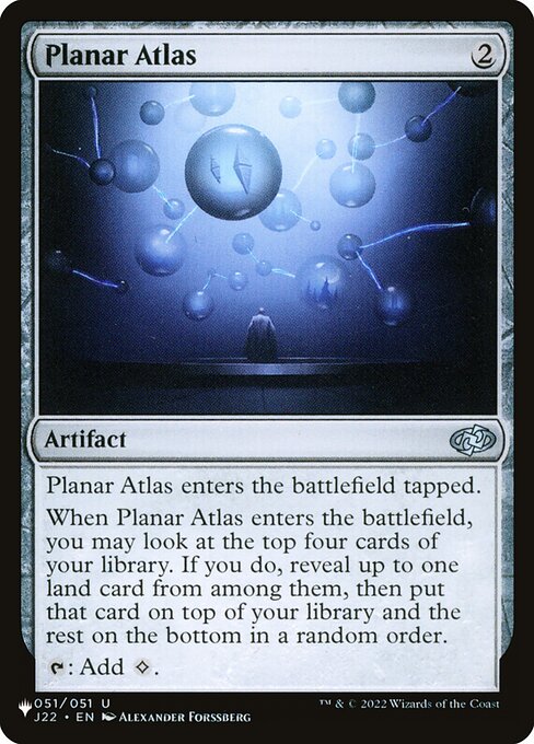 Planar Atlas (The List)