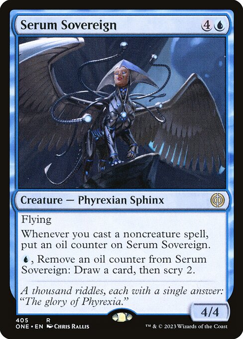 Serum Sovereign (Phyrexia: All Will Be One #405)
