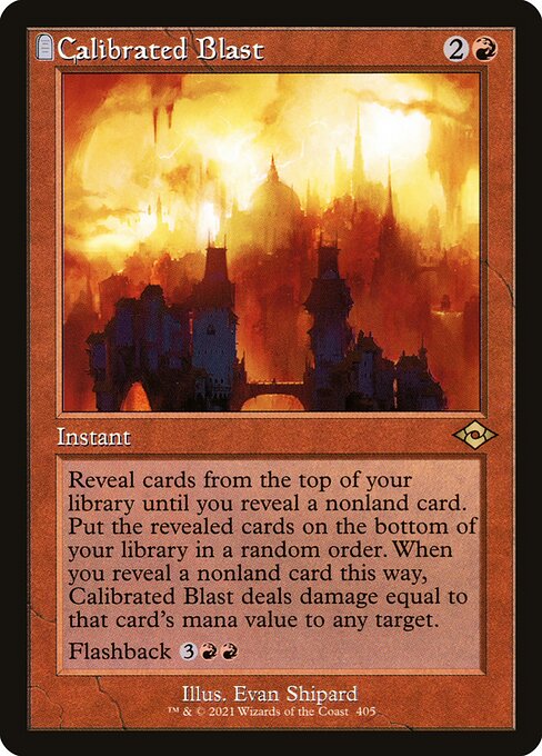 Calibrated Blast (Modern Horizons 2 #405)