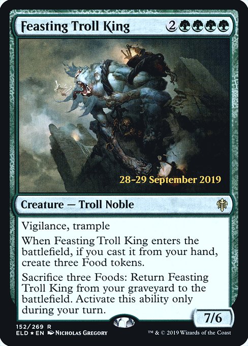 Roi troll festoyant|Feasting Troll King