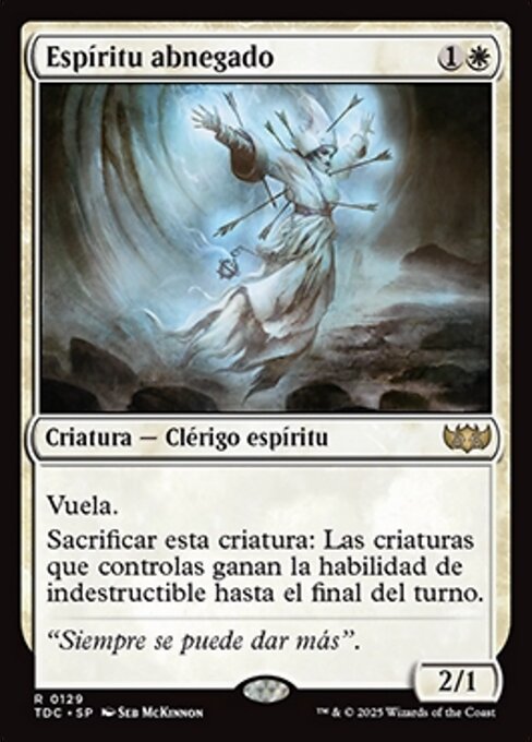 Espíritu abnegado