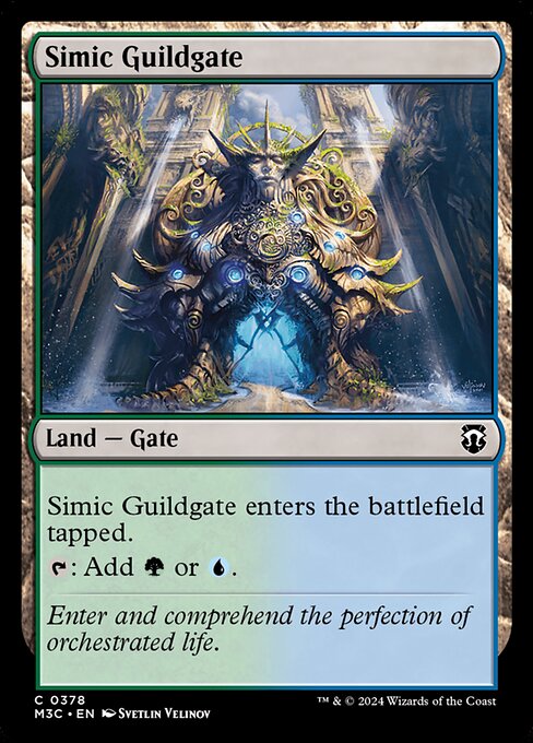 Simic Guildgate (Modern Horizons 3 Commander #378)
