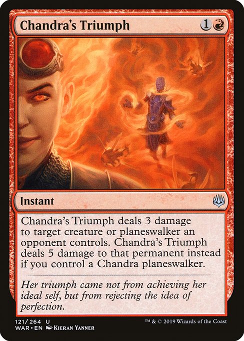 Chandra's Triumph (War of the Spark #121)