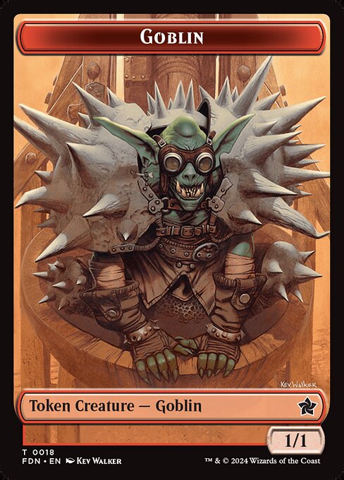 Goblin (Foundations Tokens #18)