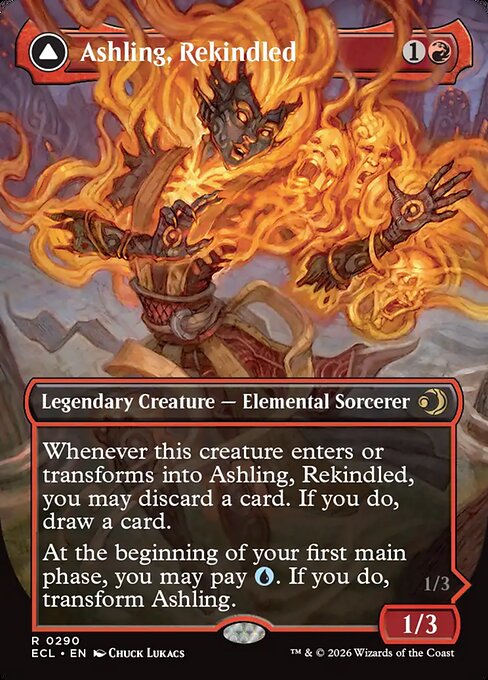 Ashling, Rekindled // Ashling, Rimebound - (ecl)