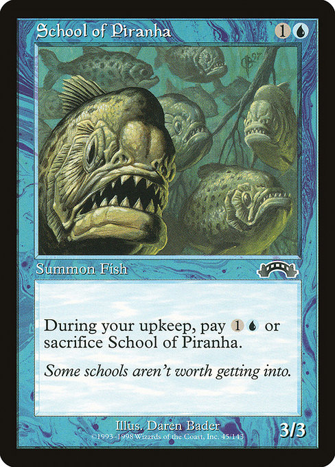 School of Piranha card image