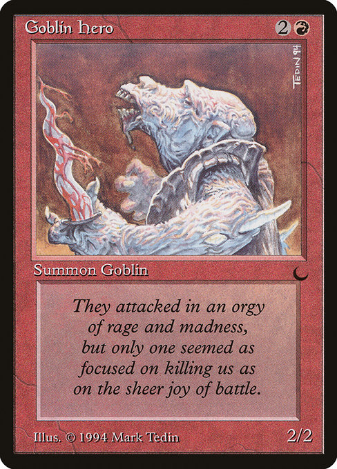 Goblin Hero card image