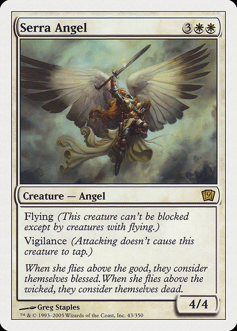 Serra Angel (Ninth Edition #43)