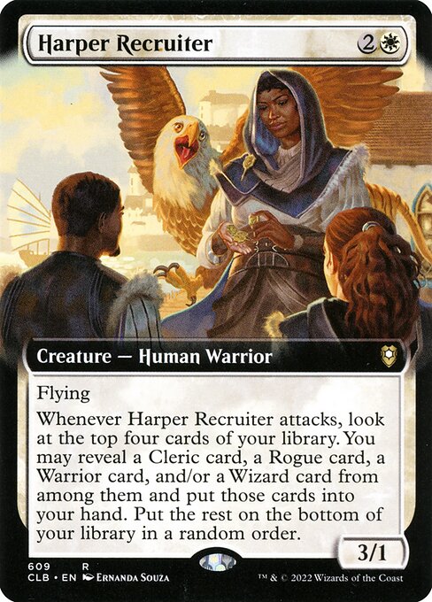 Harper Recruiter (Commander Legends: Battle for Baldur's Gate #609)