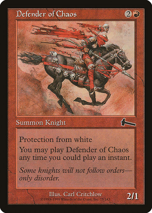 Défenseur du Chaos|Defender of Chaos