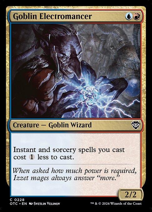 Goblin Electromancer (otc) 228