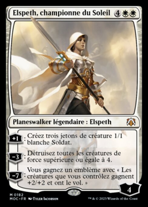 Elspeth, championne du Soleil