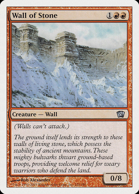 Mur de pierre|Wall of Stone