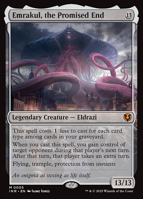 Emrakul, the Promised End card