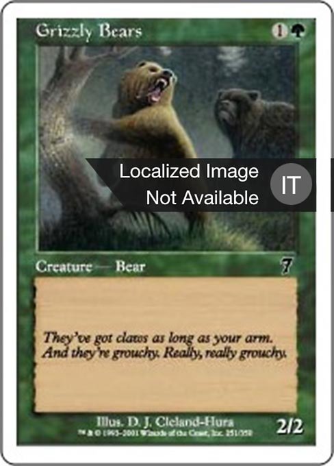 Grizzly Bears (Seventh Edition #251)