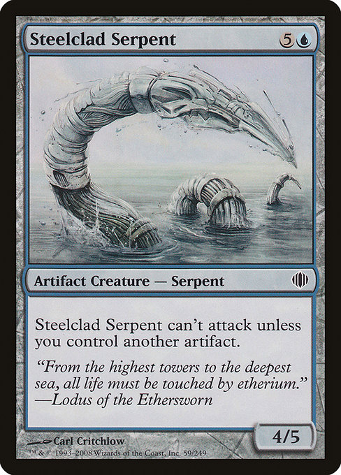 Serpent à l'habit d'acier|Steelclad Serpent