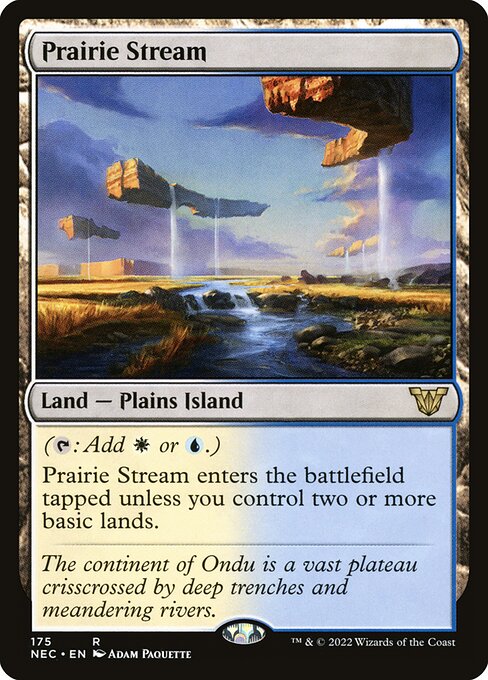 Prairie Stream (Neon Dynasty Commander #175)