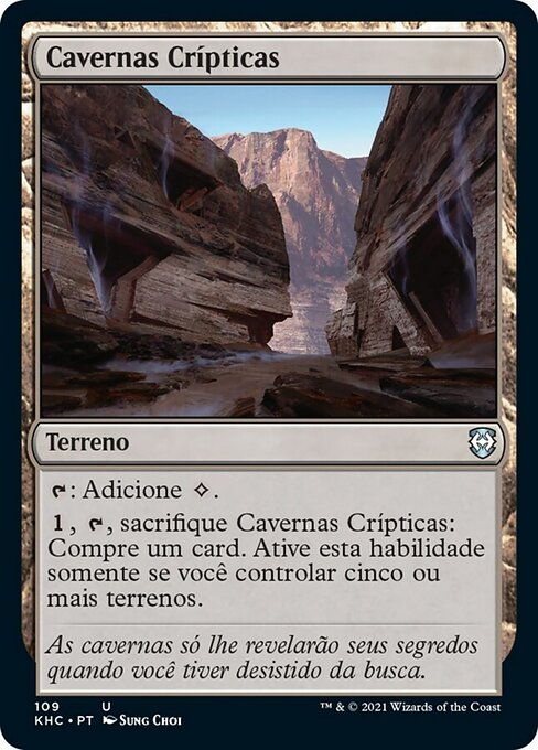 Cryptic Caves (Kaldheim Commander #109)