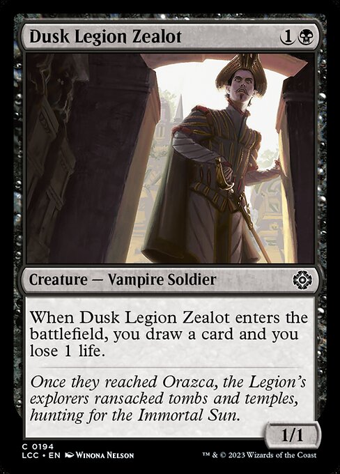 Dusk Legion Zealot (lcc) 194