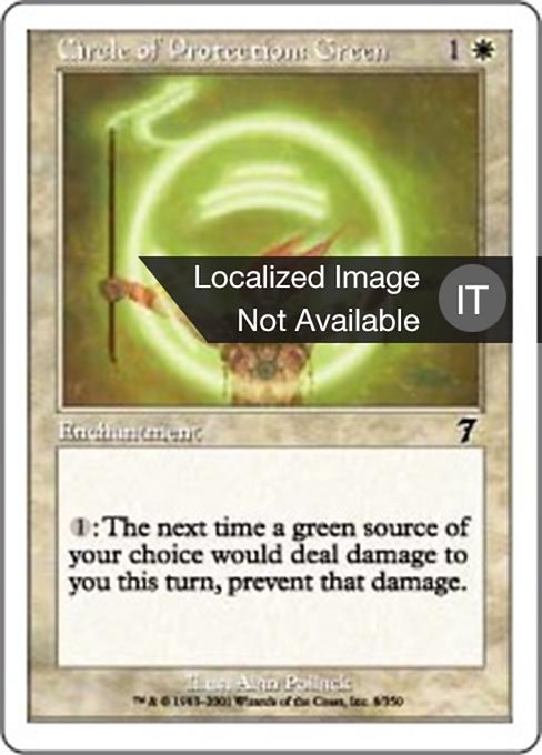 Circle of Protection: Green (Seventh Edition #8)