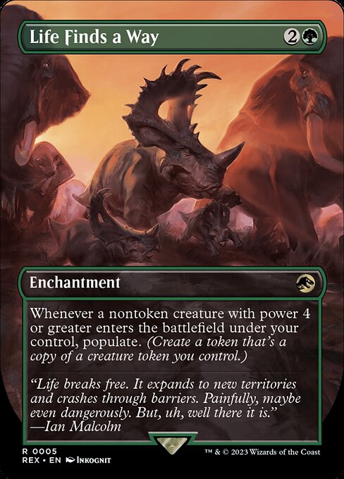 Life Finds a Way card image