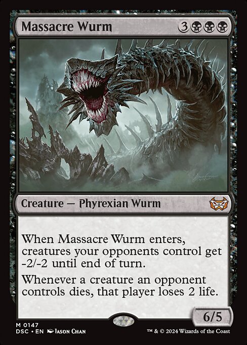 Massacre Wurm (Duskmourn: House of Horror Commander)