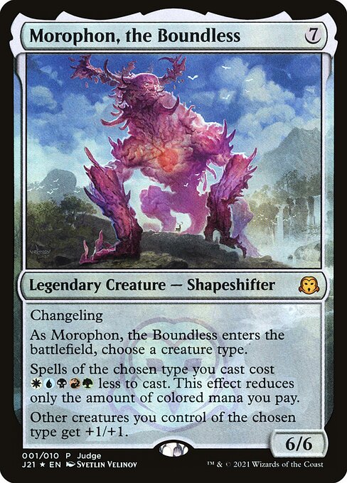 Morophon, the Boundless (Judge Gift Cards 2021 #1)