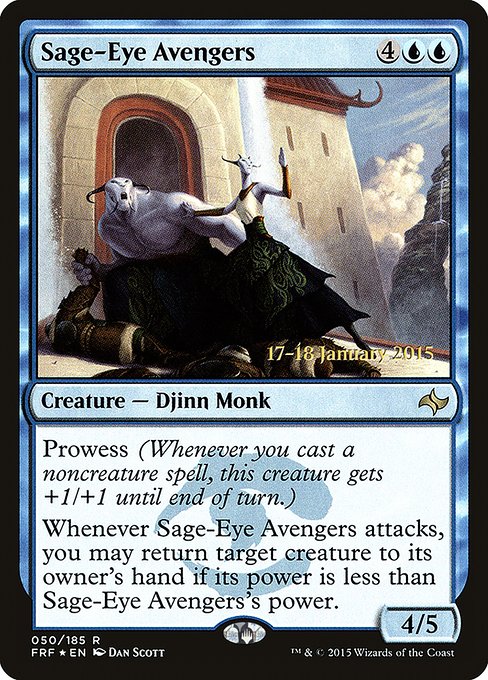 Sage-Eye Avengers (Fate Reforged Promos #50s)