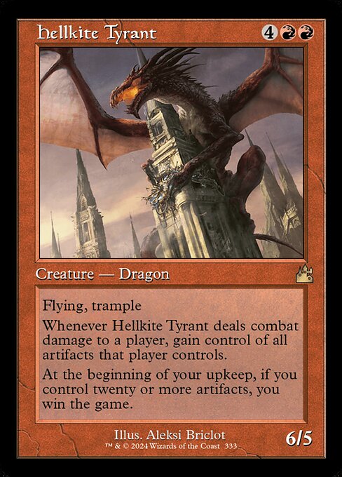 Hellkite Tyrant (Ravnica Remastered #333)