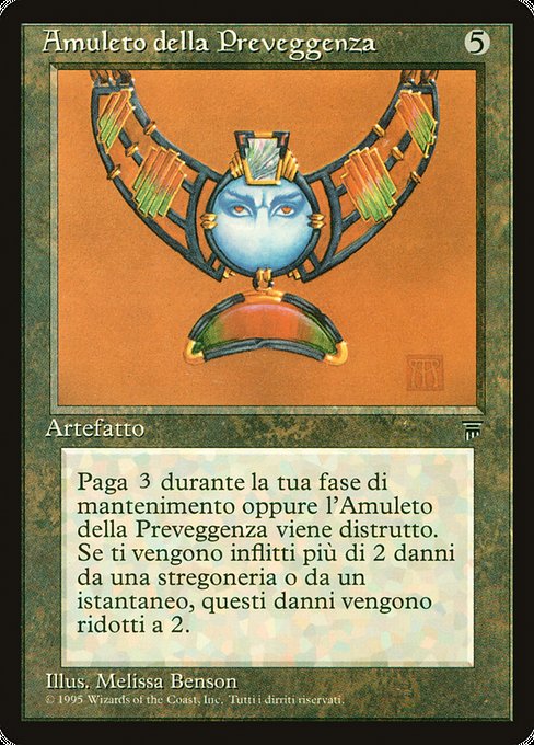 Forethought Amulet (Legends #277)
