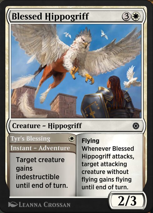 Blessed Hippogriff // Tyr's Blessing (Alchemy Horizons: Baldur's Gate #85)