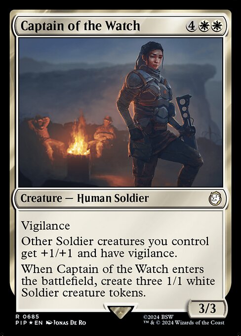 Capitaine des veilleurs|Captain of the Watch