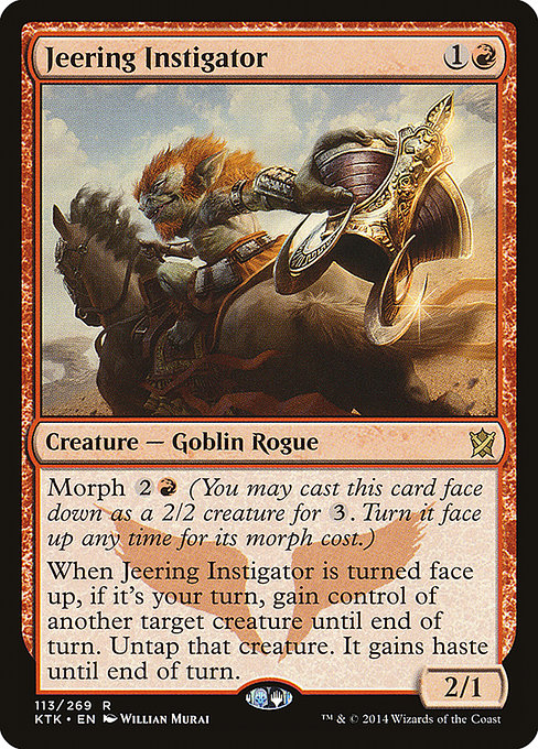 Jeering Instigator (Khans of Tarkir #113)