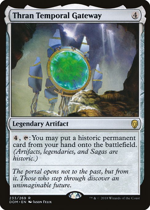 Thran Temporal Gateway (Dominaria #233)